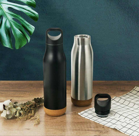 DWGL 3109/10 CREIL - Giftology Insulated Water Bottle with Cork Base