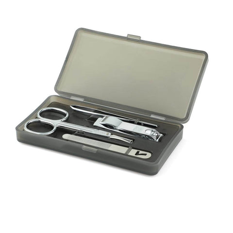 GSMS 9106 GLINA - Premium Grooming / Manicure Set - Silver (777)