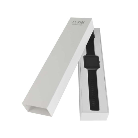 WNAT 818 LEVIN - Smart Bracelet - Silver / Black