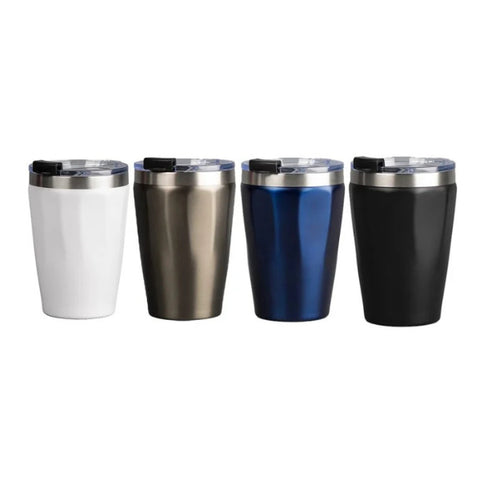 CALYPSO TUMBLER PRO – 330ml Double Wall Geometric Mug for Hot and Cold Drinks