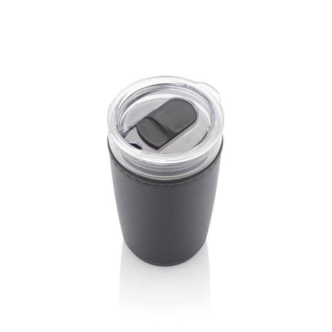 DWHL 3158/9 CERRA - Hans Larsen Premium Glass Tumbler with Recycled Protective Sleeve