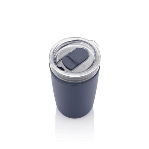 DWHL 3158/9 CERRA - Hans Larsen Premium Glass Tumbler with Recycled Protective Sleeve