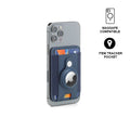 CHSN 4001/02/03/04 MARZ - Santhome® Magnetic Phone Cardholder with Santhome Tag Pocket