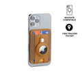 CHSN 4001/02/03/04 MARZ - Santhome® Magnetic Phone Cardholder with Santhome Tag Pocket