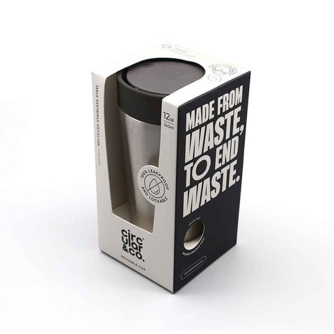 DWCC 3176 Circular Cup - Recycled Stainless Steel Cup 12oz