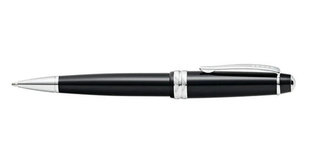 WICR 5302 Cross Bailey Light™ Polished Black Resin with Polished Chrome Appointments Ballpoint Pen (Blue Ink)
