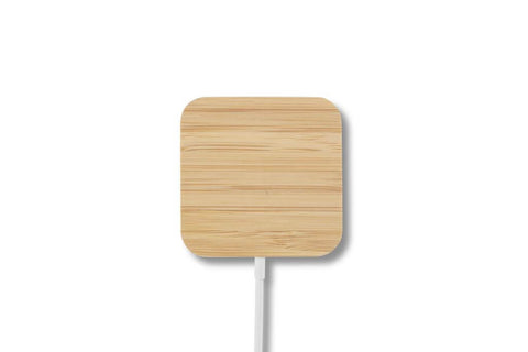 ITWC 156 DOMITZ - 15W Square Bamboo Magsafe Wireless Charger