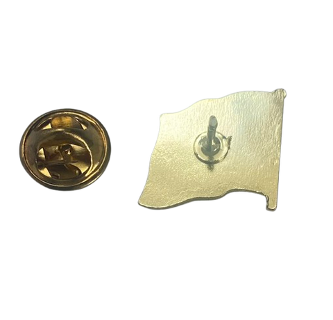 UAE Flag Pin -  enamel fill with gold finish