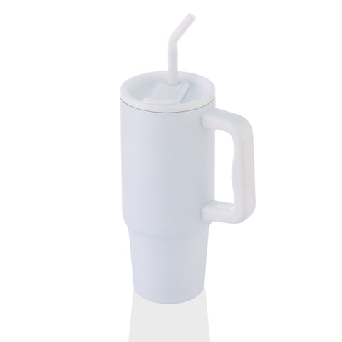DWHL 3180/81  BERN - Recycled Stainless Steel Tumbler with Reusable Straw