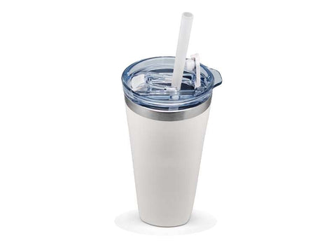 BFT-24-DS050 - Sqrambler — 630ml Stainless steel tumbler with straw