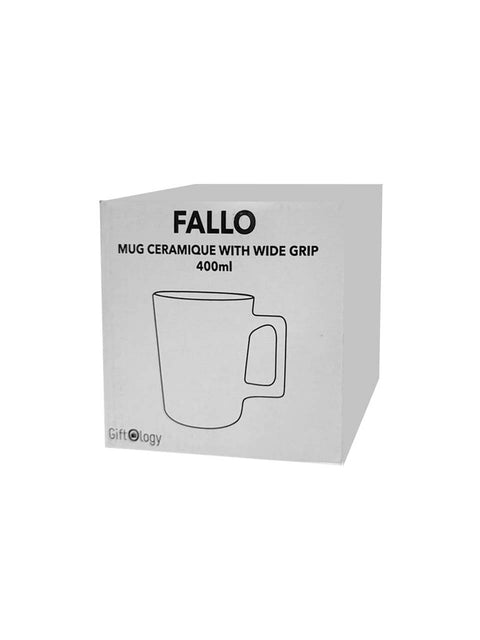DWGL 3238/39/40 FALLO - Giftology Ceramic Cup with Wide Grip 400 ml