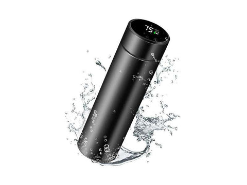 BFT-24-DS020-Flacon — 500ml Stainless steel bottle with temperature display