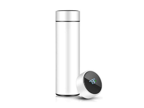 BFT-24-DS020-Flacon — 500ml Stainless steel bottle with temperature display