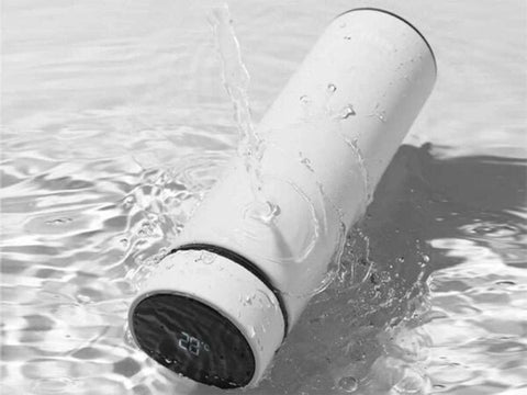 BFT-24-DS020-Flacon — 500ml Stainless steel bottle with temperature display