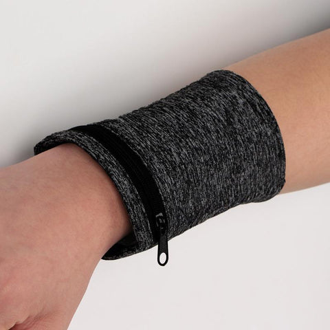 WNGL 9186 GAVILLE - RPET Wrist Band with Zipper Pouch
