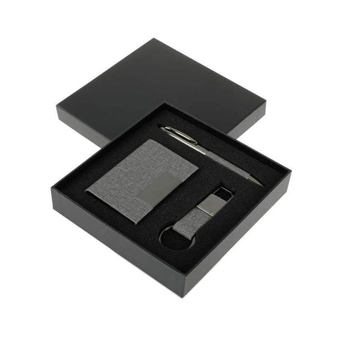 GSGL 9509/10 Giftology Gift Set (Card Holder, Key Chain and Pen)