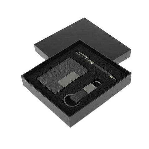 GSGL 9509/10 Giftology Gift Set (Card Holder, Key Chain and Pen)