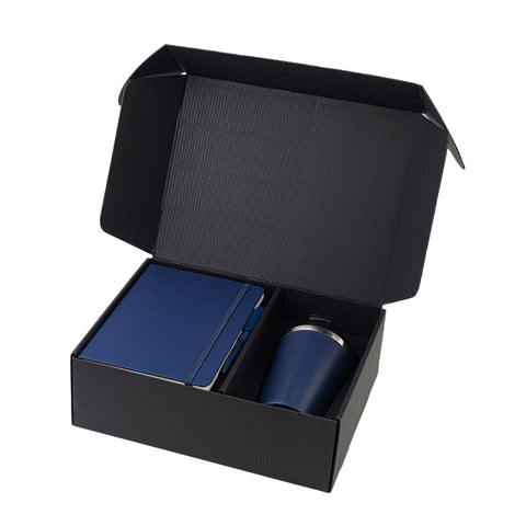 GSGL 9548/9/50 Giftology Set of Double Walled Tumbler, A5 Notebook and Pen