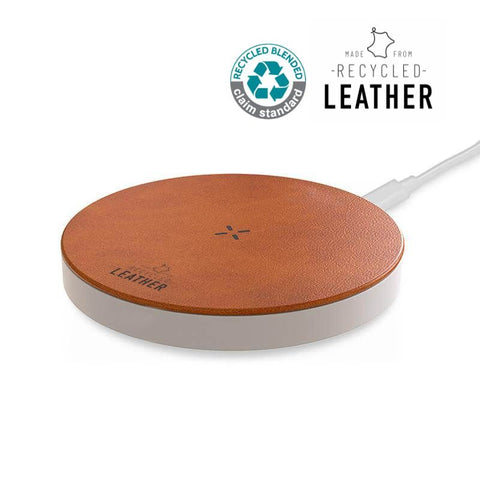 ITWC 1138/9 ANZIO - Recycled Leather 15W Wireless Charger