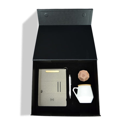 GSCU 9562 Mindful Productivity Gift Set - White / Grey
