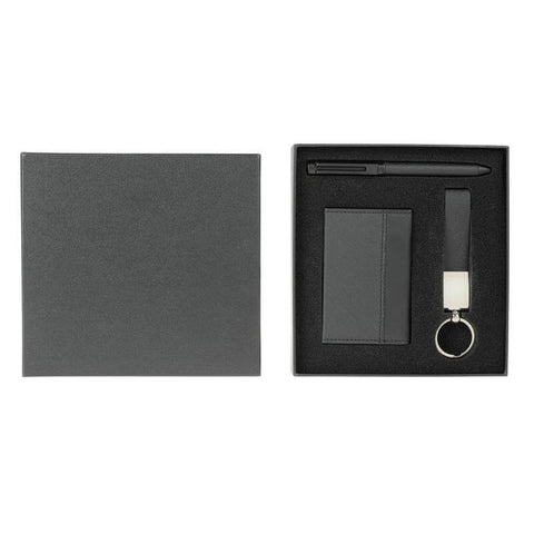 GSSN 9508 NARVIK - SANTHOME Gift Set (Card Holder, Key Chain and Pen)