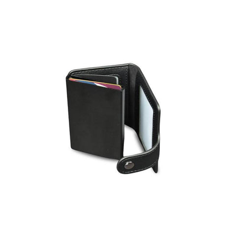 GSGL 9537 REINE - Set of RFID Card Holder, Key Chain and Pen - Black