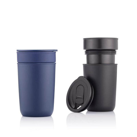 DWHL 3163/4 SAVONA - Hans Larsen Premium Ceramic Tumbler With Recycled Protective Sleeve