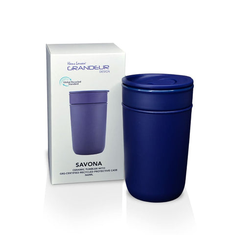 DWHL 3163/4 SAVONA - Hans Larsen Premium Ceramic Tumbler With Recycled Protective Sleeve