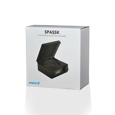 ITSP 1179  SPASSK - @memorii Phonograph Bluetooth Speaker - Black