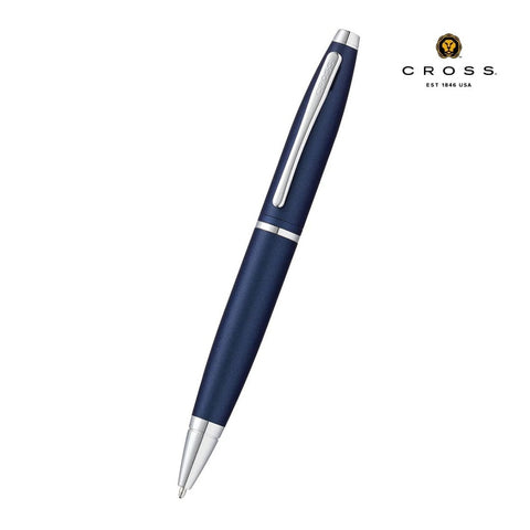 WICR 5277/78/ Cross Calais™ Matte Black or MEtallic Blue with Polished Chrome Appointments Ballpoint Pen