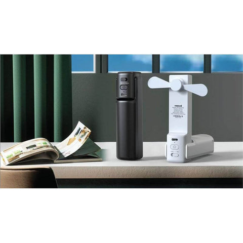 ITPB 1249/1250 - ZEPHYR - @memorii 4-in-1 Fan Powerbank, Safety Alarm & Torch