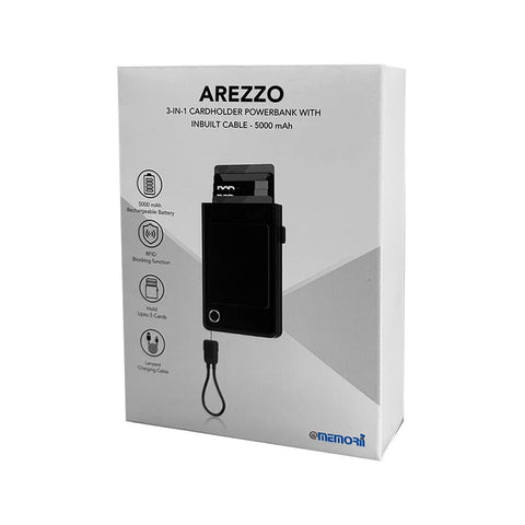 ITPB 1241 AREZZO - @memorii 5000mAh 3-in-1 Card Holder Powerbank