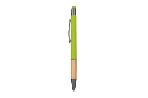 WIMP 874 AYTOS - Metal Stylus Pen with Bamboo Grip - Green
