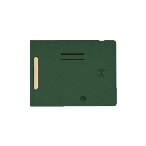 ITWC 1239 / 1202/3/4 BLACE - CHANGE ZERO Recycled PU 15W Wireless Mousepad & Desk Organizer - Green