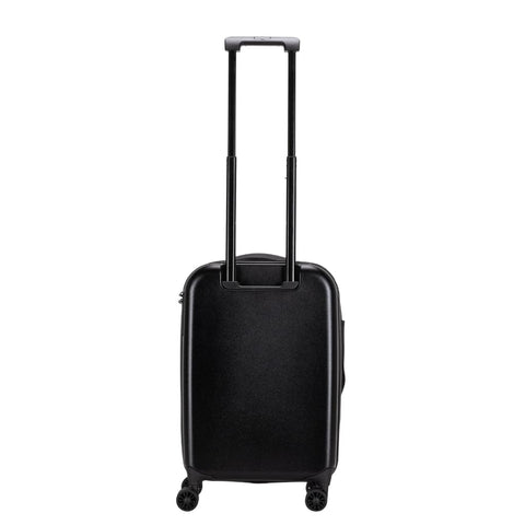 TBSN 2139 ROSTOCK - SANTHOME Foldable Cabin Trolley Bag - Black Matt Finish