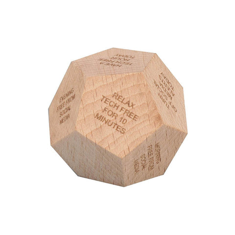 GMEN 9176 ORLI - eco-neutral Digital Detox Wooden Dice