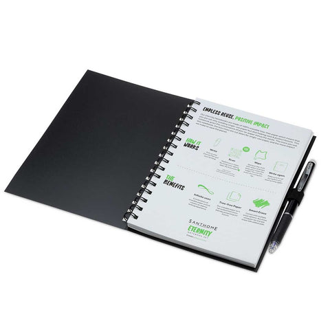 GSSN 9553/54 Santhome® Eternity - The Reusable Notebook & Pen Set