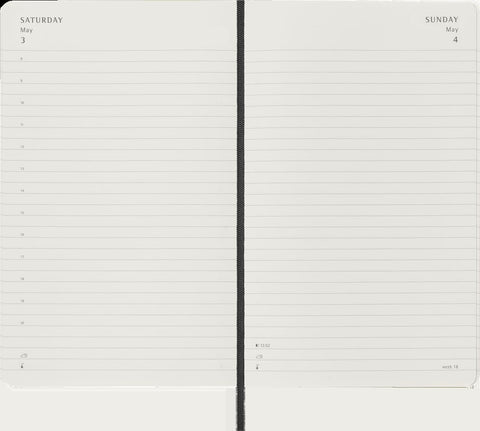 OWMOL 5268 Moleskine 2025 Daily 12M Planner - Soft Cover - Large