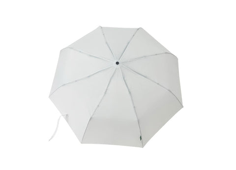 WSSN 9161 URBINO - Santhome RPET Auto-Open 23" Umbrella with SPF50 UV Protection - White