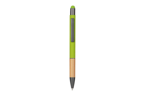 WIMP 874 AYTOS - Metal Stylus Pen with Bamboo Grip - Green