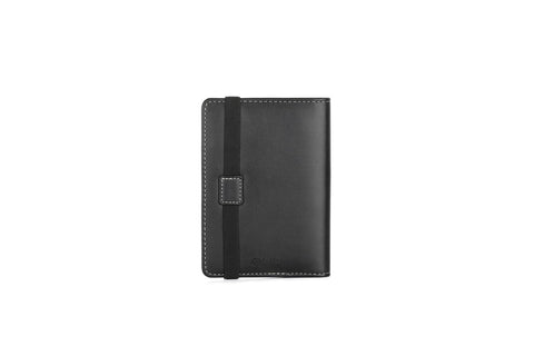 LAEN 9197 SILZ - eco-neutral® Cactus Leather Passport Wallet