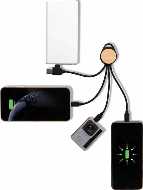 MTST 1111 SULZA - CHANGE Collection RCS Recycled 6-in-1 Multi Cable
