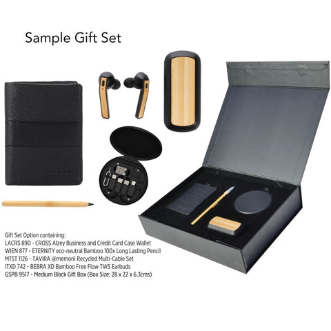 GSPB 9517 Gift Set Packaging with Magnet Closing (Medium) - Black