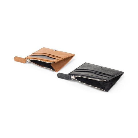 LACR 2045 / 2046 CROSS Pebble Leather Ladies' 6CC Zip Card Holder