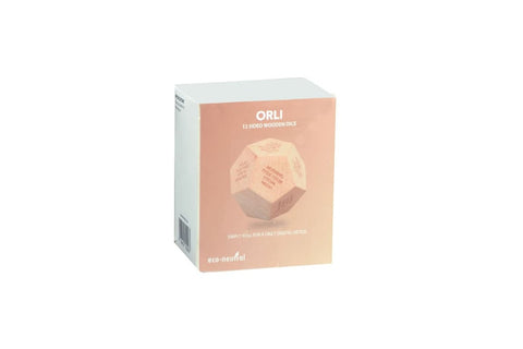 GMEN 9176 ORLI - eco-neutral Digital Detox Wooden Dice