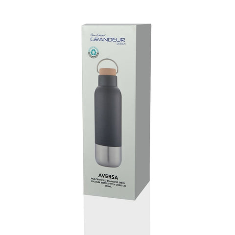 DWHL 3160/1 AVERSA - Hans Larsen RCS Recycled Stainless Steel Insulated Water Bottle