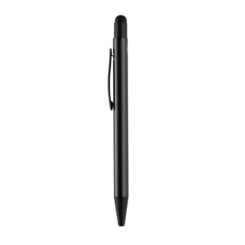 GSGL 9552 ANGLA - Gift Set of RCS Recycled Aluminium Pen and Keychain - Black