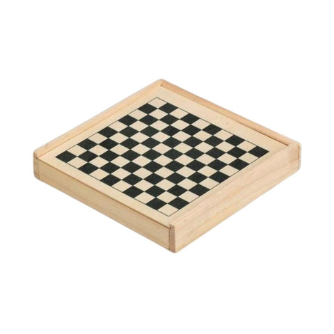 WNEN 9182 SAURIS - eco-neutral 4-in-1 Wooden Games Box