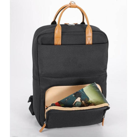 BPSN 2125 MAINZ - Santhome Metro RPET Laptop Backpack - Black
