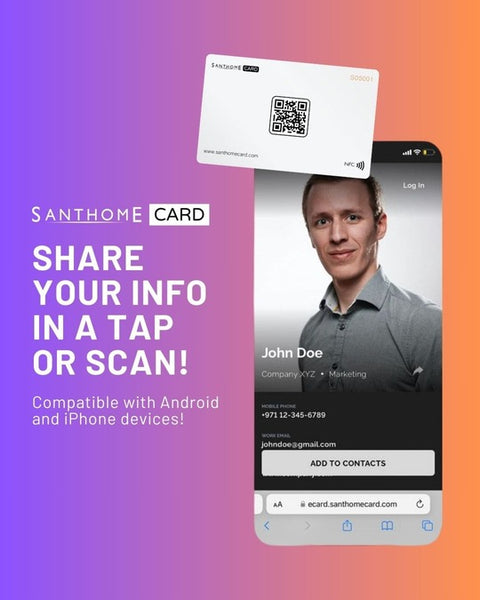 ITSN 1180 / 81 - Santhome Card - Digital Business NFC Card
